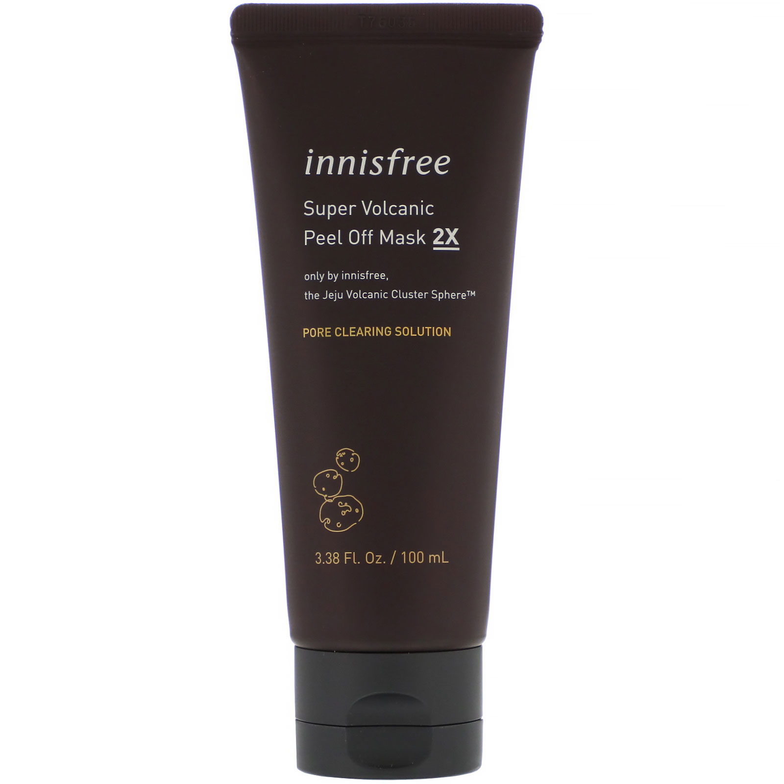 Innisfree, Super Volcanic, Peel Off Mask 2X, 3.38 fl oz (100 ml) iHerb