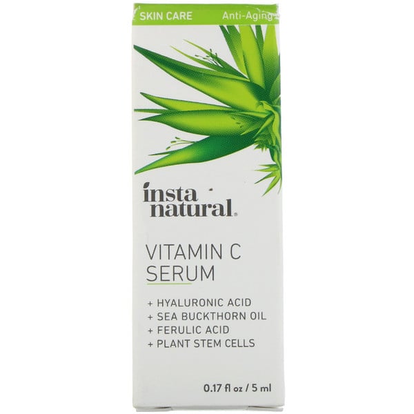 InstaNatural, Vitamin C Serum, Anti-Aging, 0.17 fl oz (5 ml)