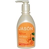 Jason Natural, Средство для мытья тела, яркий абрикос, 30 жидких унций (887 мл)