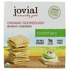 Jovial, Ароматный крекер из органической пшеницы, розмарин, 4,5 унций (128 г)