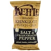 Kettle Foods, Картофельные чипсы, соль и свежий молотый перец, 142 г (5 унций)