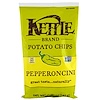 Kettle Foods, Картофельные чипсы, пепперонцини, 5 унций (142 г)