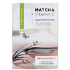 Matcha Road, матча с витамином С, смесь для приготовления напитка, питайя, 10 пакетиков по 5 г (0,18 унции)