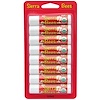 Sierra Bees, Органические бальзамы для губ, гранат, 8 штук в упаковке, каждый по 0,15 унции (4,25 г)