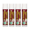 Sierra Bees, Органические бальзамы для губ, с запахом черешни, 4 в упаковке, 4,25 г (15 унций) каждый