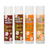Sierra Bees, набор органических бальзамов для губ, 4 упаковки, весом 4,25 г (0,15 унции) каждый