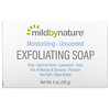 Mild By Nature, отшелушивающее мыло, с маслами марулы, таману и ши, без запаха, 141 г (5 унций)