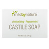 Mild By Nature, Кастильское мыло с ароматом перечной мяты, 141 г (5 унций)
