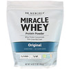 Dr. Mercola, порошок сывороточного протеина Miracle, оригинальный, 16 унций (454 г)
