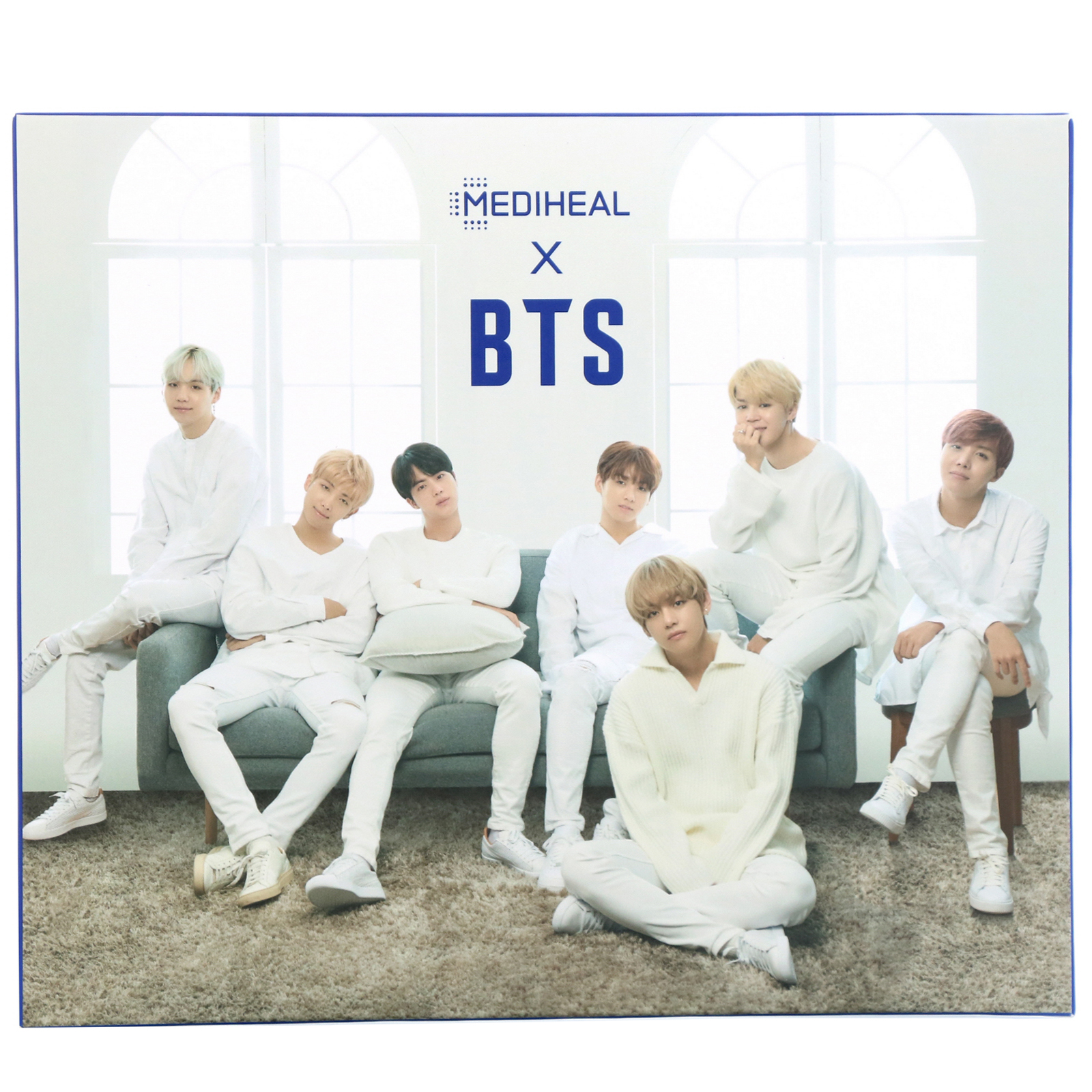 Mediheal, x BTS, специальный набор увлажняющих масок, 10 шт., 490 мл