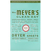 Mrs. Meyers Clean Day, Антистатические салфетки, аромат базилика, 80 шт.