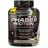 Muscletech, Performance Series, Phase8, многоступенчатый 8-часовой протеин, со вкусом печенья с кремом, 2,09 кг (4,60 фунтов)