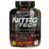 Muscletech, Nitro Tech, сывороточный изолят + рост сухой мышечной массы, вкус именинного торта, 1,80 кг (3,97 фунта)