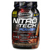 Muscletech, Nitro Tech Power, сывороточный протеин для увеличения мышц, тройной шоколад, 907 г (2 фунта)