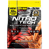 Muscletech, Nitro Tech, сывороточные пептиды и изолят сыворотки, средство для наращивания сухой мышечной массы, сывороточный протеин в порошке, со вкусом молочного шоколада, 4,54 кг (10 фунтов)