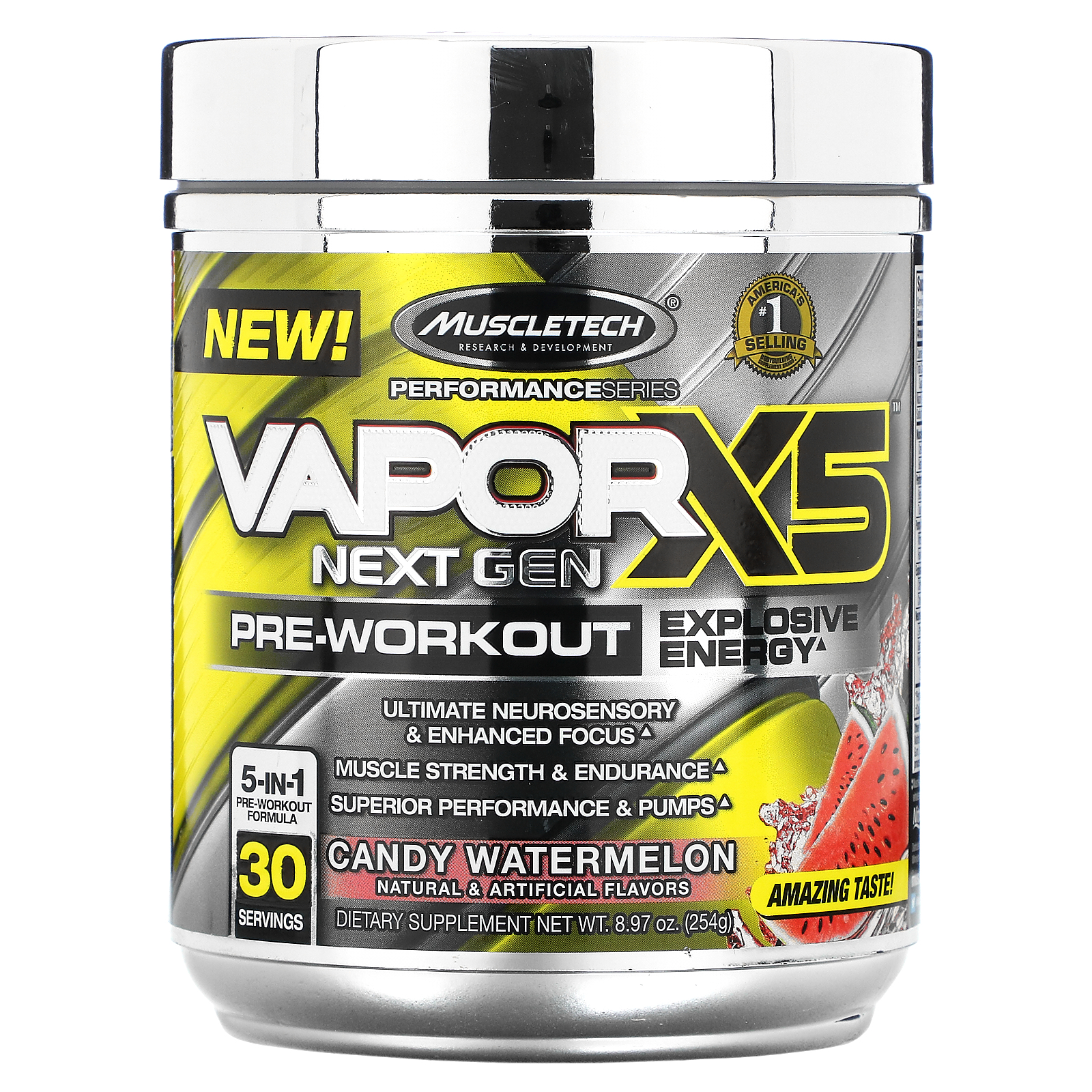 Muscletech, PerformanceSeries, Vapor X5 Next Gen, Pre