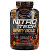 Muscletech, Nitro Tech, 100% Whey Gold, сывороточный протеин в порошке, двойной шоколад, 2,51 кг (5,53 фунта)