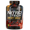 Muscletech, Nitro Tech, 100% Whey Gold, со вкусом клубники, 2,51 кг (5,53 фунта)