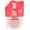 Method, Пенящееся мыло для рук для доливки, розовый грейпфрут, 828 мл
