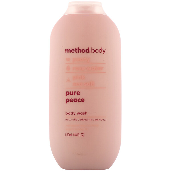 Method, Body, Pure Peace, Body Wash, 18 fl oz (532 ml) iHerb
