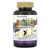 Nature's Plus, Source of Life, Animal Parade Gold, жевательная добавка для детей с мультивитаминами и минералами, натуральный ароматизатор со вкусом винограда, 120 таблеток в форме животных