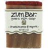 Indigo Wild, Zum Bar, мыло с козьим молоком, ладан и мирра, 3 унции, 1 шт.