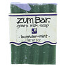 Indigo Wild, Zum Bar, мыло из козьего молока, лаванда-мята, кусок весом 3 унции
