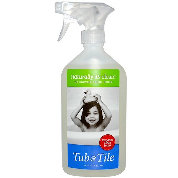 Naturally It's Clean, Tub and Tile Cleaner, 16 fl oz (473 ml) iHerb