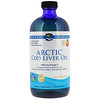 Nordic Naturals, Arctic, жир печени арктической трески, со вкусом апельсина, 437 мл (16 жидких унций)