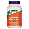 Now Foods, Калий плюс йод, 180 таблеток - iHerb