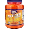 Now Foods, Sports, гороховый белок со вкусом ванили, 907 г (2 фунта)
