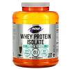 Now Foods, Sports, изолят сывороточного протеина, кремовый шоколад, 2268 г