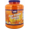 Now Foods, Sports, комплекс растительного протеина, кремовая ваниль, 2722 г (6 фунтов)