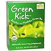 Now Foods, Настоящий чай, Green Kick, зеленый чай сенча и матча, 24 чайных пакетика, 1.44 унций (41 г)