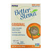 Now Foods, Original Better Stevia, подсластитель, не содержащий калорий, 100 пакетиков, 100 г (3,5 унции)