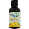 Now Foods, Better Stevia, Zero-Calorie Liquid Sweetener, Lemon Twist, 2 fl oz (59 ml)