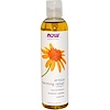 Now Foods, Solutions, согревающее и расслабляющее массажное масло с арникой, 23 жидких унции (237 мл)