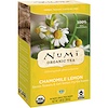 Numi Tea, Organic Tea, Herbal Teasan, Chamomile Lemon, Caffeine Free, 18 Tea Bags, 1.08 oz (30.6 g)