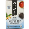 Numi Tea, Organic Black Tea, Aged Earl Grey, 18 Tea Bags, 1.27 oz (36 g)