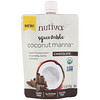 Nutiva, Органическое сжимаемое кокосовое масло, Coconut Manna, со вкусом шоколада, 176 г
