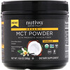 Nutiva, Органические среднецепочечные триглицериды (MCT) в виде порошка, со вкусом ванили, 300 г