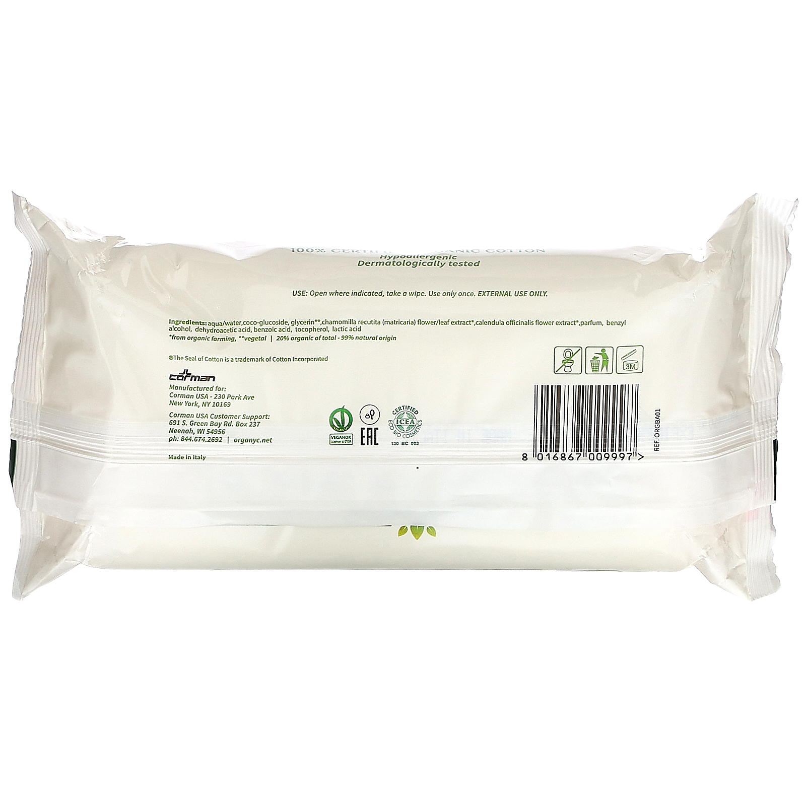 organic cotton baby wipes