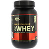 Optimum Nutrition, 100% молочная сыворотка, золотой стандарт, с арматом молочного шоколада, 2 фунта (912 г)