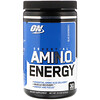 Optimum Nutrition, Essential Amin.O. Energy, голубая малина, 270 г (9,5 унций)