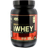 Optimum Nutrition, Gold Standard 100% Whey, сыворотка со вкусом клубники, 909 г (2 фунта)