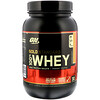Optimum Nutrition, Gold Standard, 100 % Whey, банан с клубникой, 907 г (2 фунта)