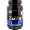 Optimum Nutrition, Казеин Gold Standard 100% Casein, клубничное мороженное, 909 г (2 фунта)