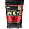 Optimum Nutrition, Сыворотка Gold Standard 100% Whey, двойной шоколад, 454 г (1 фунт)