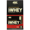 Optimum Nutrition, Сыворотка Gold Standard 100%, двойной шоколад, 6 пакетов, 1,07 унц. (30,4 г) каждый