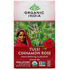 Organic India, Tulsi Tea, Cinnamon Rose, Caffeine-Free, 18 Infusion Bags, 1.14 oz (32.4 g)